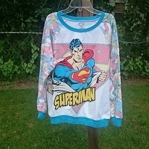 DC comics superman sweater